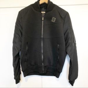 Black Bomber Jacket